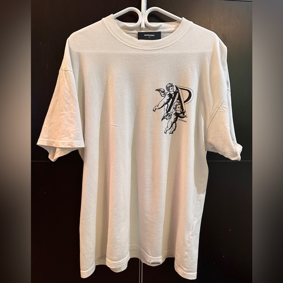 Represent Clo cherub tee in flat white - Picture 1 of 2